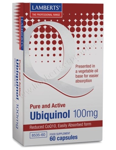 Lamberts Ubiquinol 100Mg 60Caps