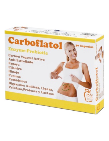 Carboflatol 30 Caps 500 Mg