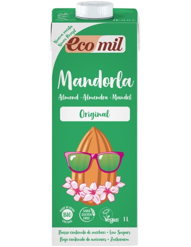 Ecomil Leche Ecológica De Almendra Original 1 L