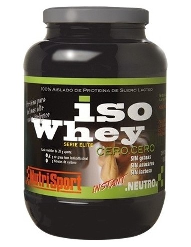 Nutrisport Premium Iso Wey Cero Cero Sabor Neutro 1Kg