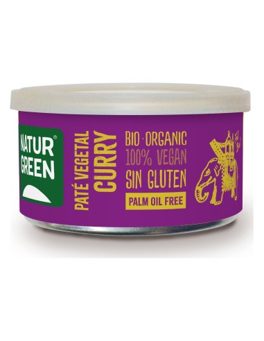 Paté Al Curry Bio 125 G