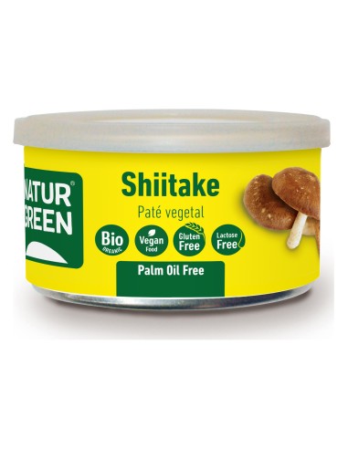 Naturgreen Paté Ecológico De Shiitake 125 G