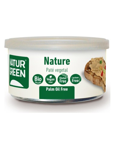 Naturgreen Paté Ecológico Nature 125 G