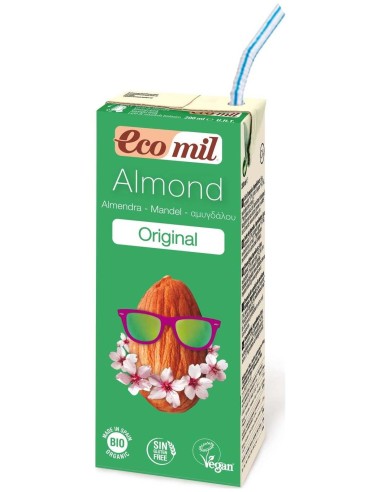 Ecomil Leche Ecológica De Almendra Original 200Ml