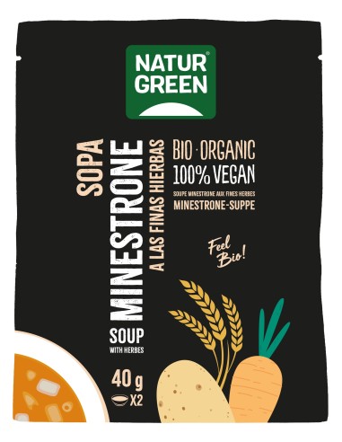 Sopa Minestrone Finas Hierbas Bio 40 G