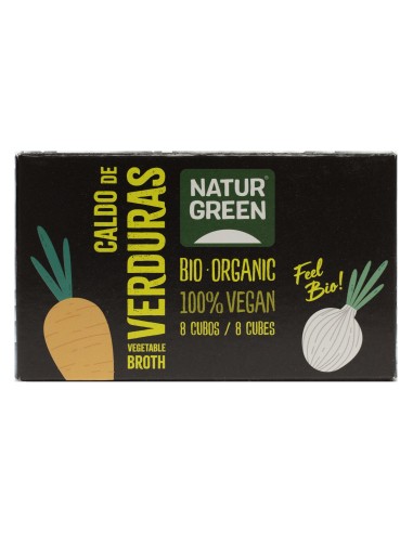 Naturgreen Cubito Ecológico De Caldo De Verduras (10X8_4 G)