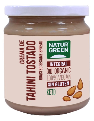 Naturgreen Tahín Ecológico De Sésamo Tostado 300 G