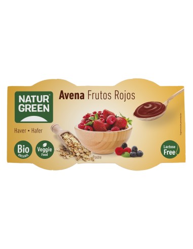 Postre Avena Frutos Rojos 2 X 125 G