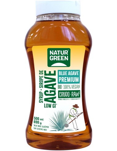 Naturgreen Sirope Ecológico De Ágave Crudo 500Ml