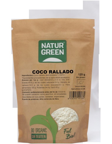 Coco Rallado Bio 125  G