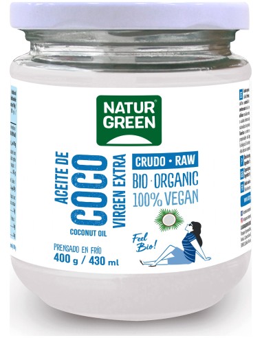 Aceite Coco Virgen Bio 400 G