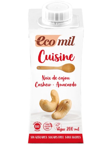 Ecomil  Cuisine Cashew Bio 200 Ml