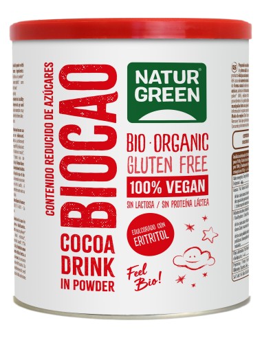 Naturgreen Biocao Contenido Reducido De Azúcares Bio 400G