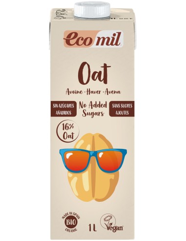 Ecomil Oat Natur Bio 1 Litro Sin Azucares Añadidos