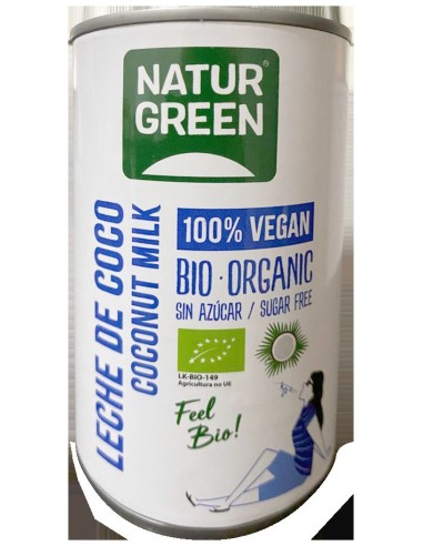 Naturgreen Leche Coco Bio 400Ml