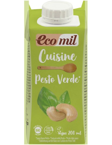 Ecomil Cuisine Pesto Verde 200Ml